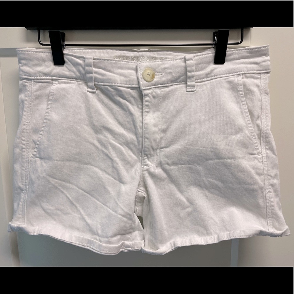 American Eagle White Shorts